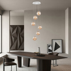 BRY-S003R-6H-6xG9-AMB-PENDANT LIGHT - (1)