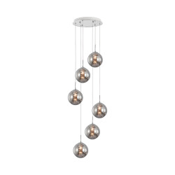 BRY-S003R-6H-6xG9-SMK-PENDANT LIGHT - 