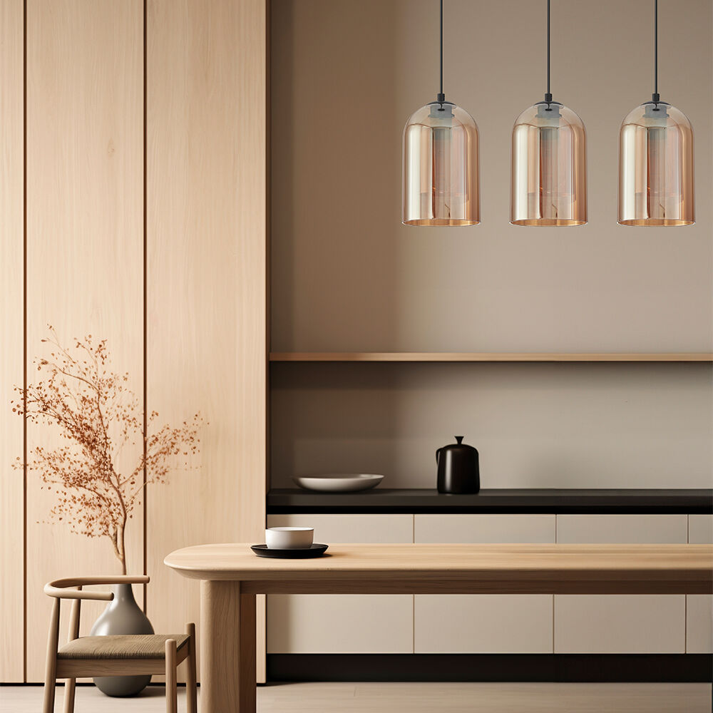 BRY-S004S-3H-3xE27-GLD-PENDANT LIGHT - 2