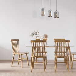 BRY-S004S-3H-3xE27-SMK-PENDANT LIGHT - (1)