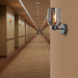 BRY-S004W-1H-1xE27-SMK-PENDANT LIGHT - (1)