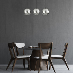 BRY-S005S-3H-3xE27-SMK-PENDANT LIGHT - (1)