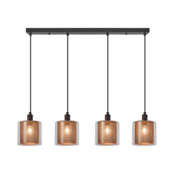 BRY-S008S-4H-4xE14-GLD-PENDANT LIGHT - 