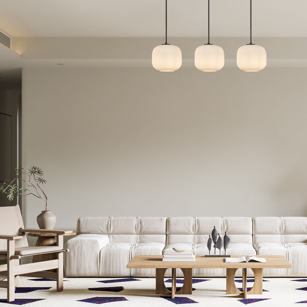 BRY-S009S-3H-1xE27-OPL-BLC-PENDANT LIGHT - 2