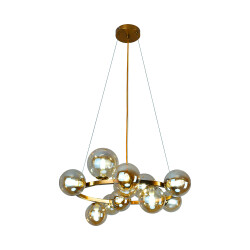 BRY-S011R-11H-11xG9-GLD-PENDANT LIGHT - 