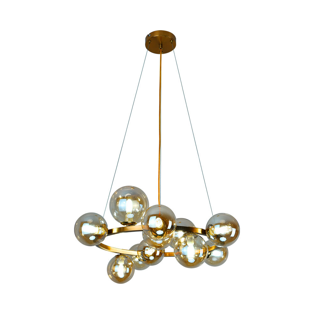 BRY-S011R-11H-11xG9-GLD-PENDANT LIGHT - 1