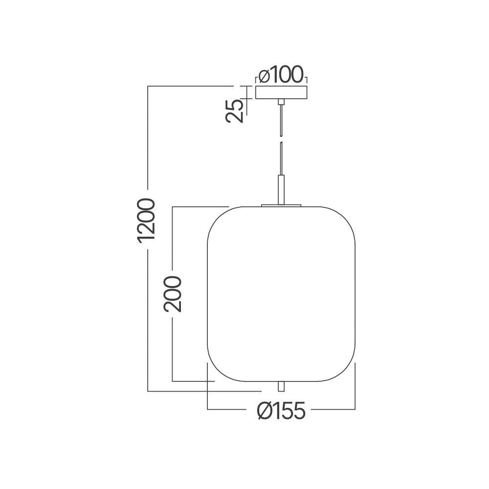 BRY-S011R-1H-1xE14-OPL-BLC-PENDANT LIGHT - 4