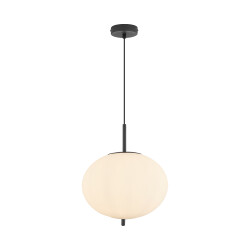 BRY-S011R-1H-1xE27-OPL-BLC-PENDANT LIGHT - 