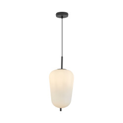 BRY-S011R-1H-1xE27-OPL-BLC-PENDANT LIGHT - 