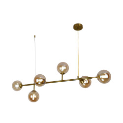 BRY-S011S-6H-6xG9-GLD-PENDANT LIGHT - 
