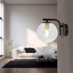 BRY-S011W-1H-1xG9-CLR-WALL LIGHT - (1)