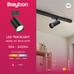 BRY-SHOPLINE-P30-30W-4WRS-BLC-3IN1-TRACKLIGHT - 3
