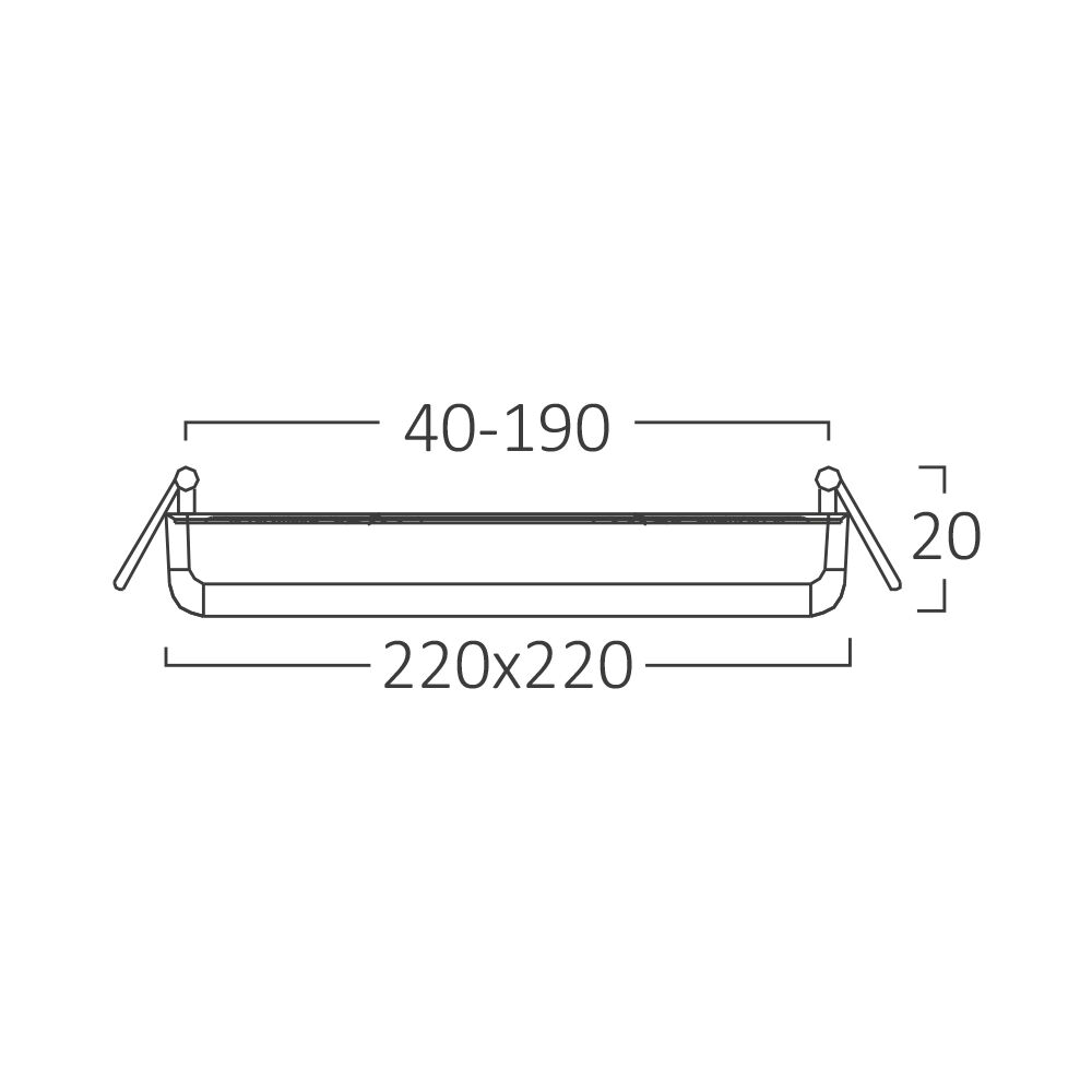 BRY-SMD-ADR-36W-SQR-ADJ-WHT-3IN1-LED PANEL - 5