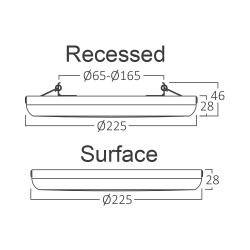 BRY-SMD-CRB-20W-RND-BLC-3IN1-LED PANEL - 8