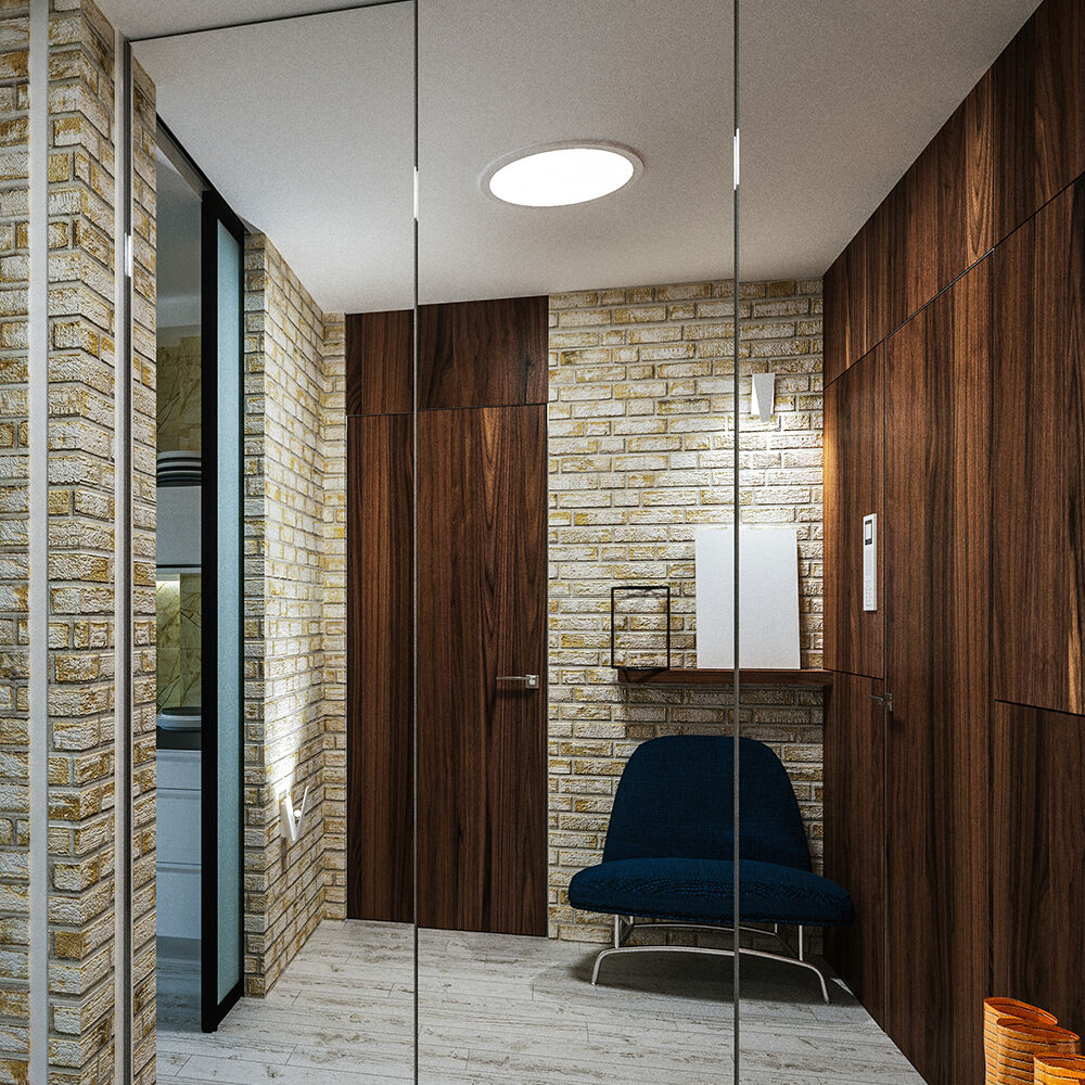 BRY-SMD-CRD-18W-8INCH-WHT-6500K-SMD LED PANEL LIGH - 2