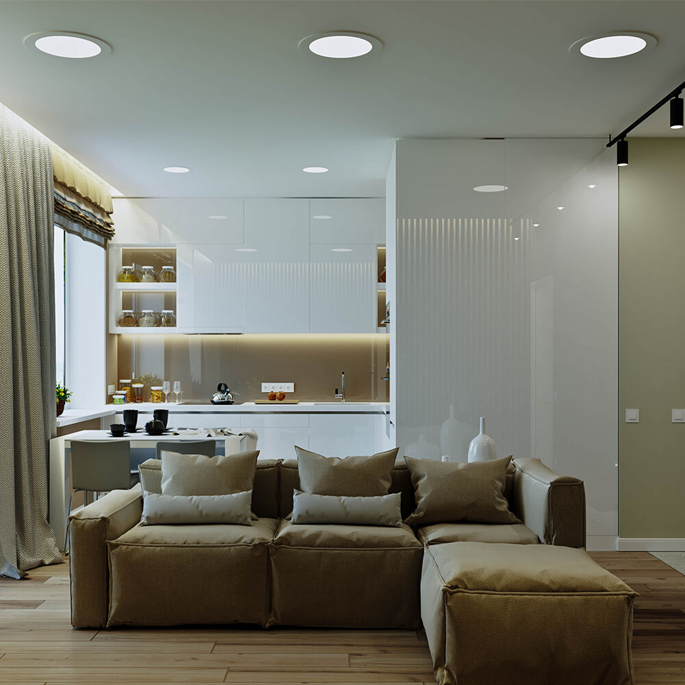 BRY-SMD-CRD-3W-3INCH-WHT-3000K-SMD LED PANEL LIGHT - 2