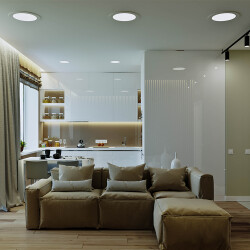 BRY-SMD-CRD-6W-4INCH-WHT-3000K-SMD LED PANEL LIGHT - 2