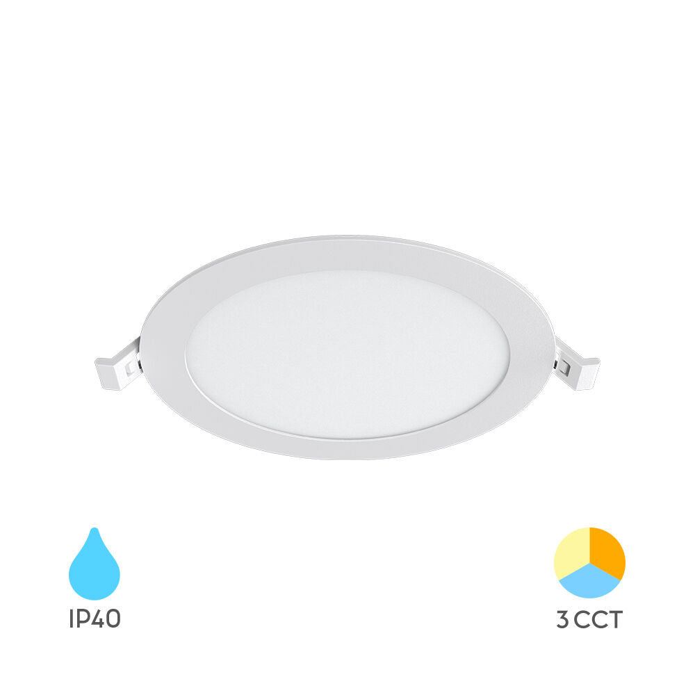 BRY-SMD-CRP-15W-RND-7INC-WHT-3IN1-LED PANEL - 1