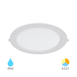 BRY-SMD-CRP-24W-RND-10INC-WHT-3IN1-LED PANEL - 1