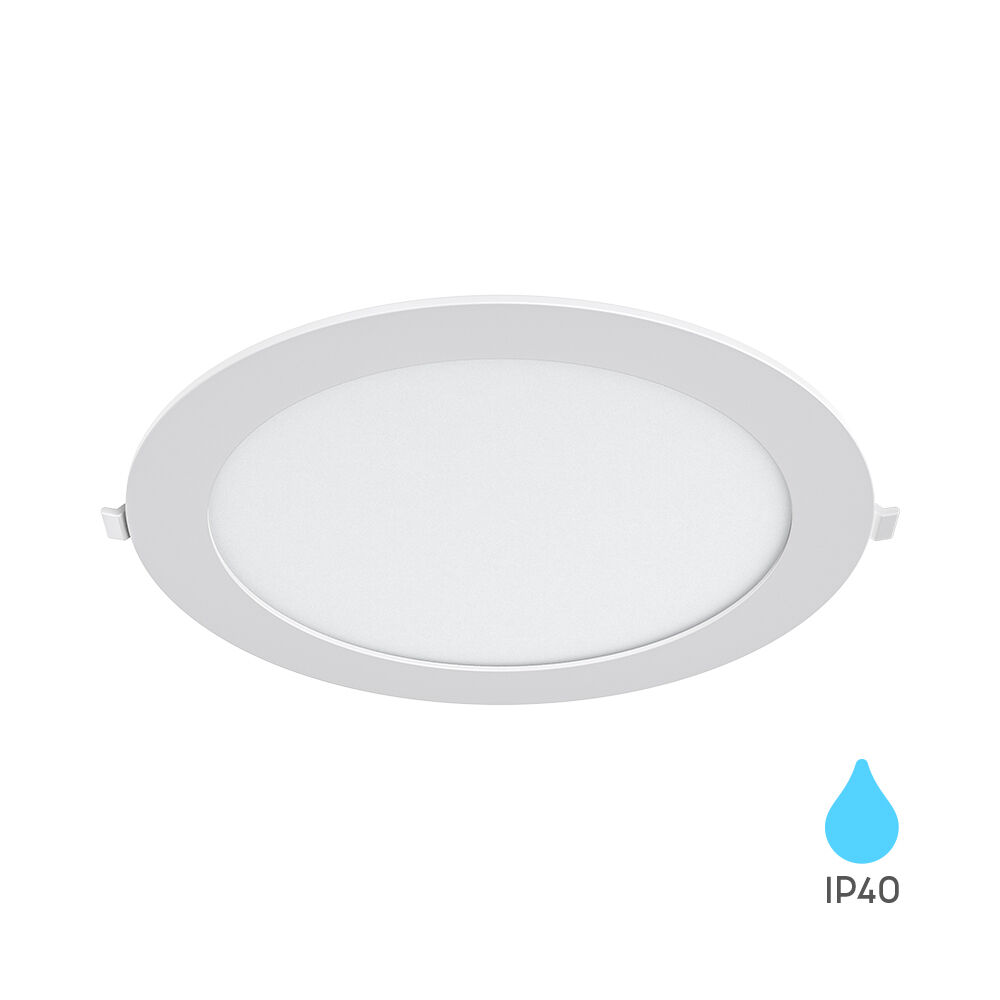 BRY-SMD-CRP-24W-RND-10INC-WHT-4000K-LED PANEL - 1