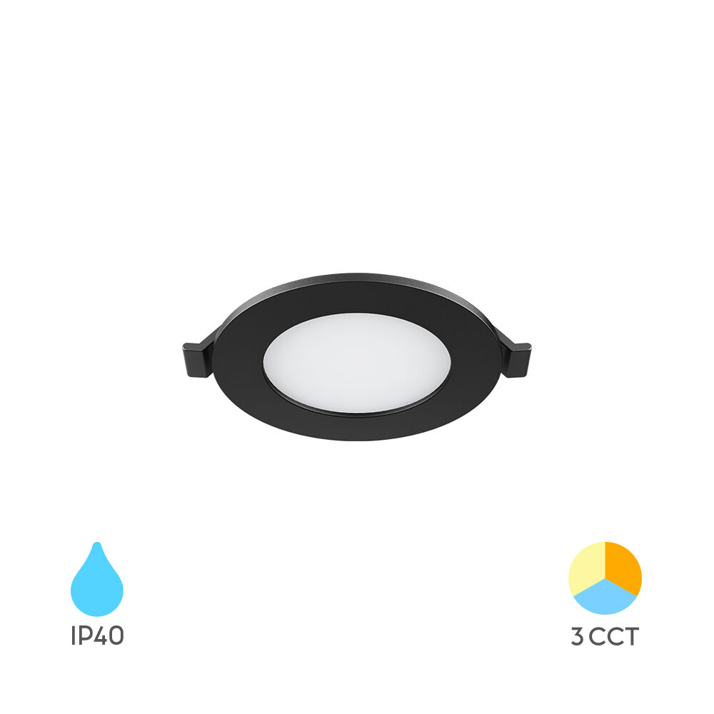 BRY-SMD-CRP-3W-RND-3INC-BLC-3IN1-LED PANEL - 1