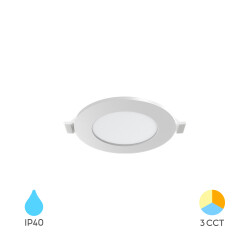 BRY-SMD-CRP-3W-RND-3INC-WHT-3IN1-LED PANEL - 1