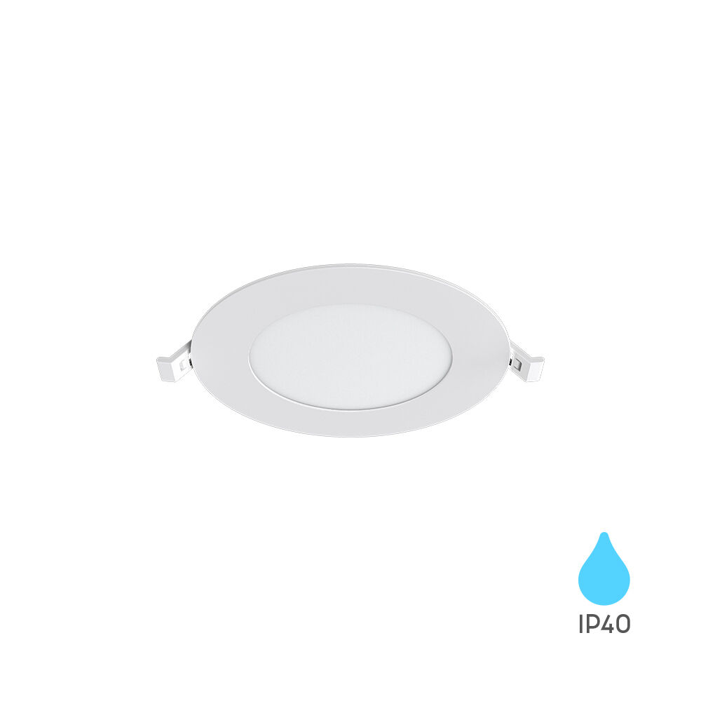 BRY-SMD-CRP-6W-RND-4INC-WHT-6500K-LED PANEL - 1