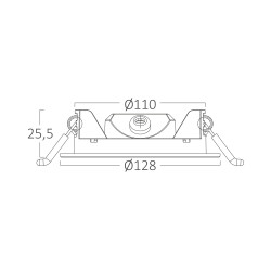 BRY-SMD-CRP-6W-RND-4NC-WHT-3IN1-LED PANEL - 8