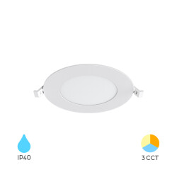 BRY-SMD-CRP-9W-RND-4INC-WHT-3IN1-LED PANEL - 1