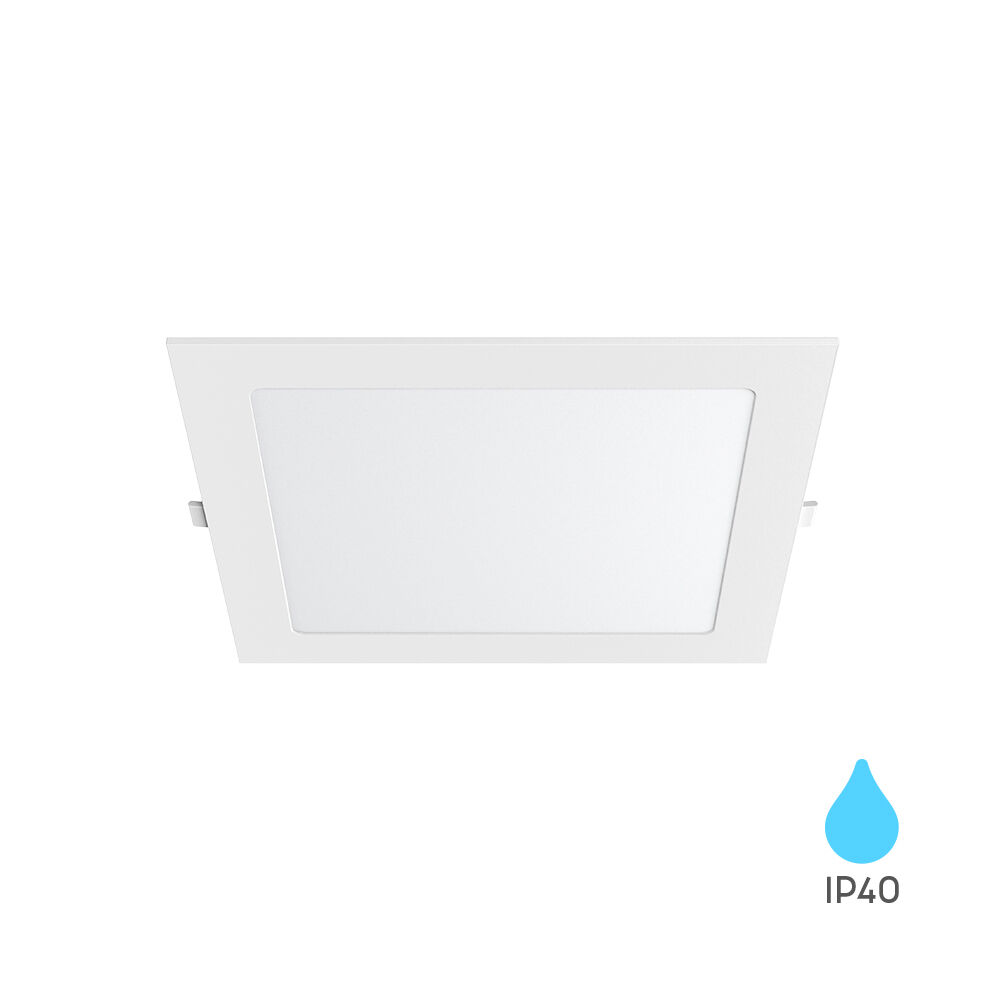 BRY-SMD-CSP-12W-SQR-6INC-WHT-3000K-LED PANEL - 1