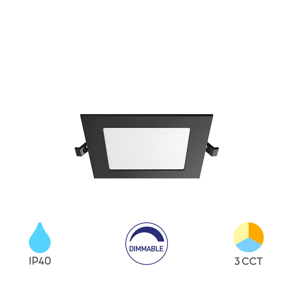 BRY-SMD-CSP-4W-SQR-DIM-3INC-BLC-3IN1-LED PANEL - 1