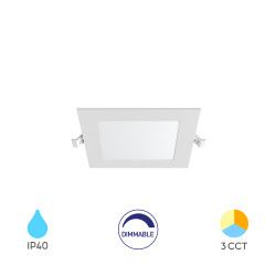 BRY-SMD-CSP-4W-SQR-DIM-3INC-WHT-3IN1-LED PANEL - 1
