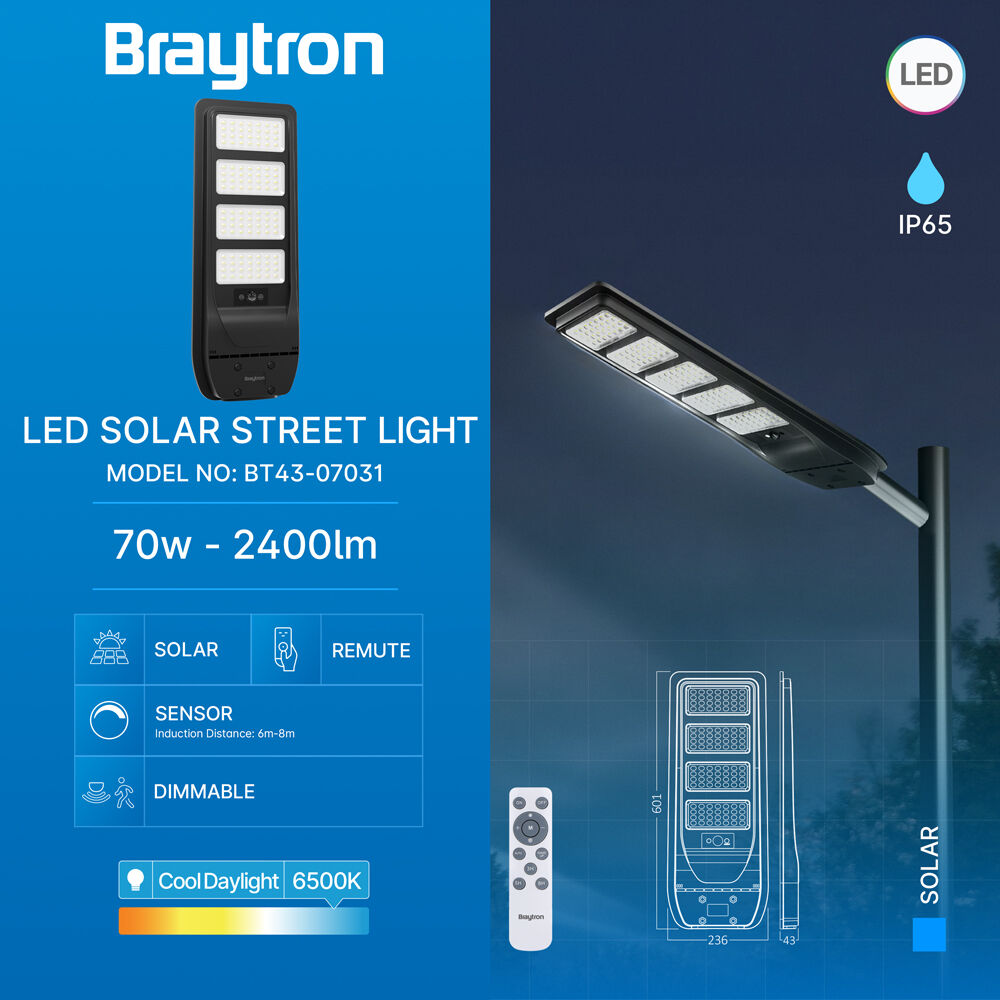 BRY-SOLAR-ST01-70W-6500K-SNS-IP65-SOLAR STREET LIG - 3