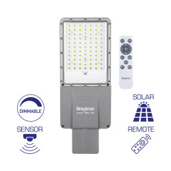 BRY-SOLAR-ST02-100W-6500K-SNS-IP65-SOLAR STREET LI - 1