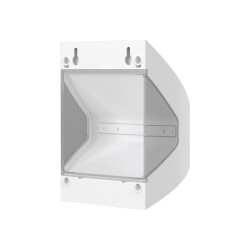BRY-SOLARIS-W1-WHT-3W-6500K-IP54-SOLAR WALL LIGHT - 6