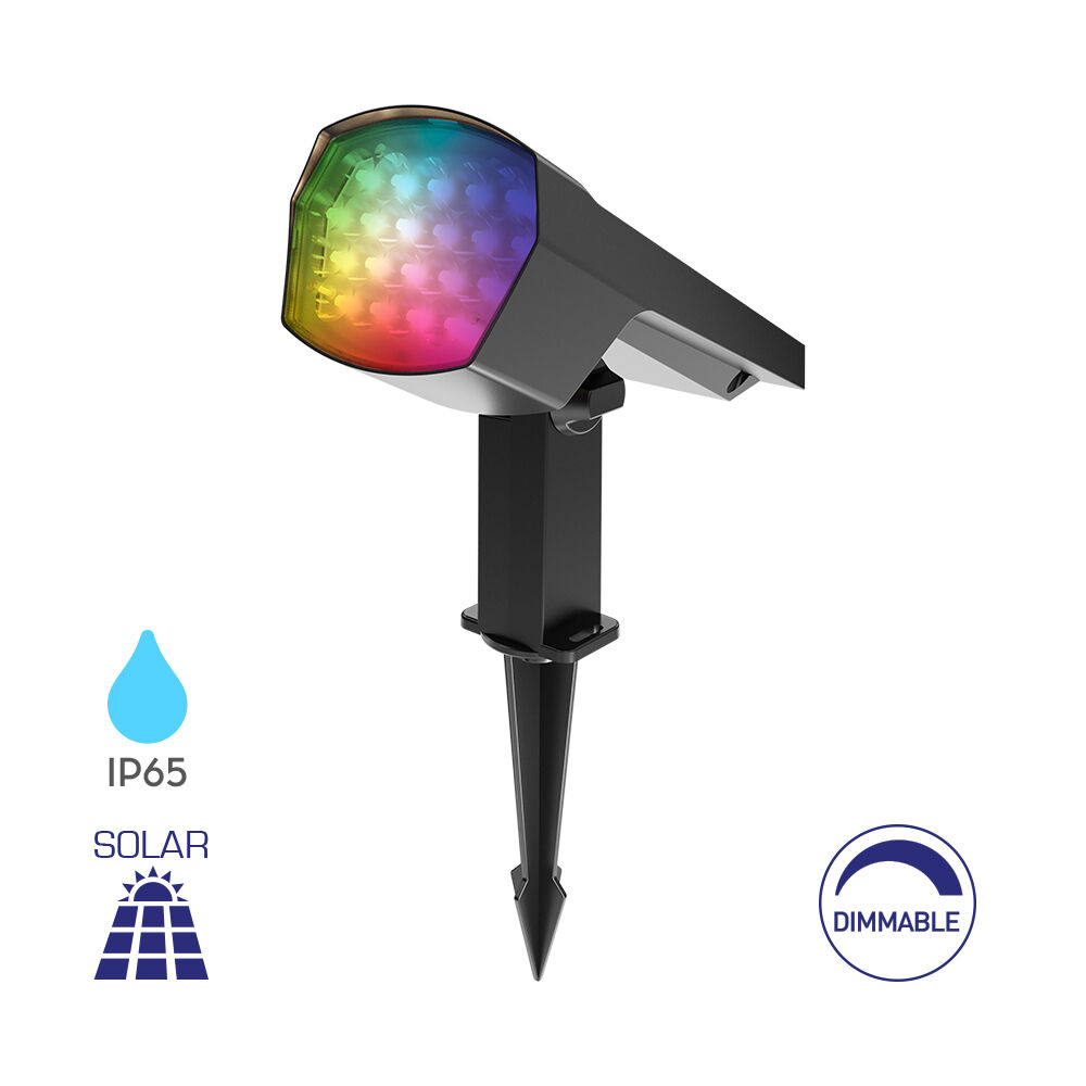 BRY-SPIKE-12W-GRY-RGB-IP65-SPIKE LIGHT - 1