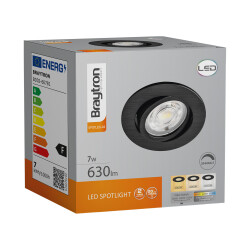 BRY-SPOTLED G3-7W-RND-BLC-3IN1-DIM-LED SPOTLIGHT - 8
