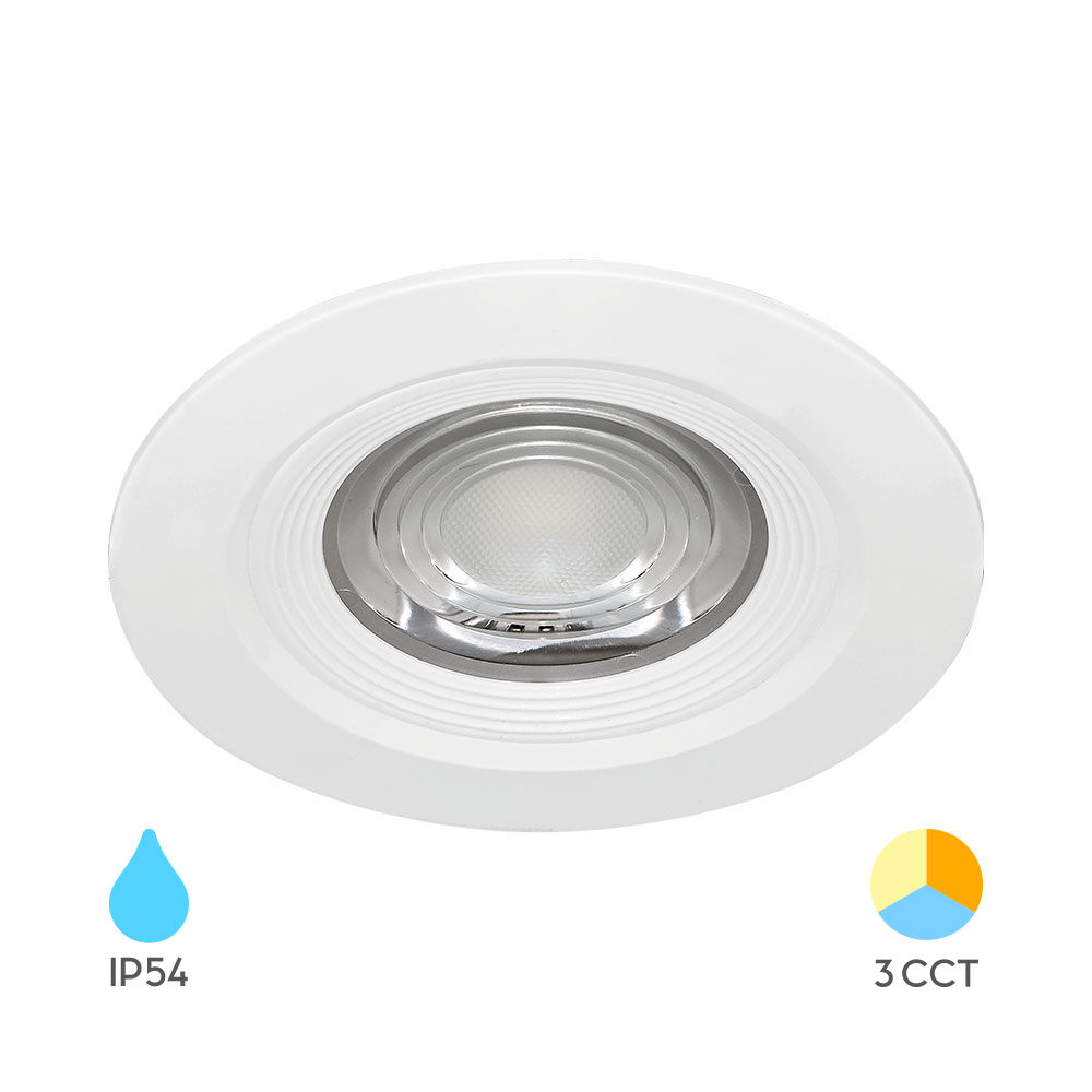 BRY-SPOTLED G3-7W-RND-WHT-3IN1-IP54-LED SPOTLIGHT LED SPOTLIGHT - 1