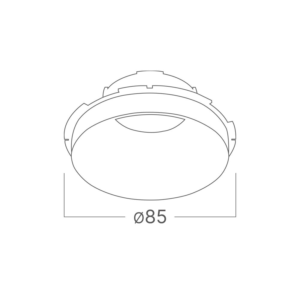 BRY-SPOTLED-G5-WHT-REFLECTOR-D85mm - 3