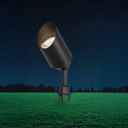 BRY-SPOTLUX-GU10-GRY-PLS-IP65-LED SPIKE LIGHT - 2