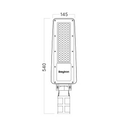 BRY-ST88-50W-GRY-4000K-IP66-LED STREET LIGHT - 3
