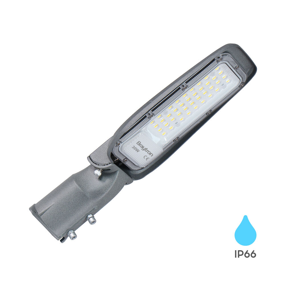 BRY-ST89-30W-GRY-4000K-IP66-LED STREET LIGHT - 1