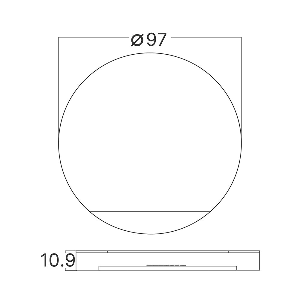 BRY-STEP-A-CR2-RND-WHT-STEPLIGHT COVER - 5