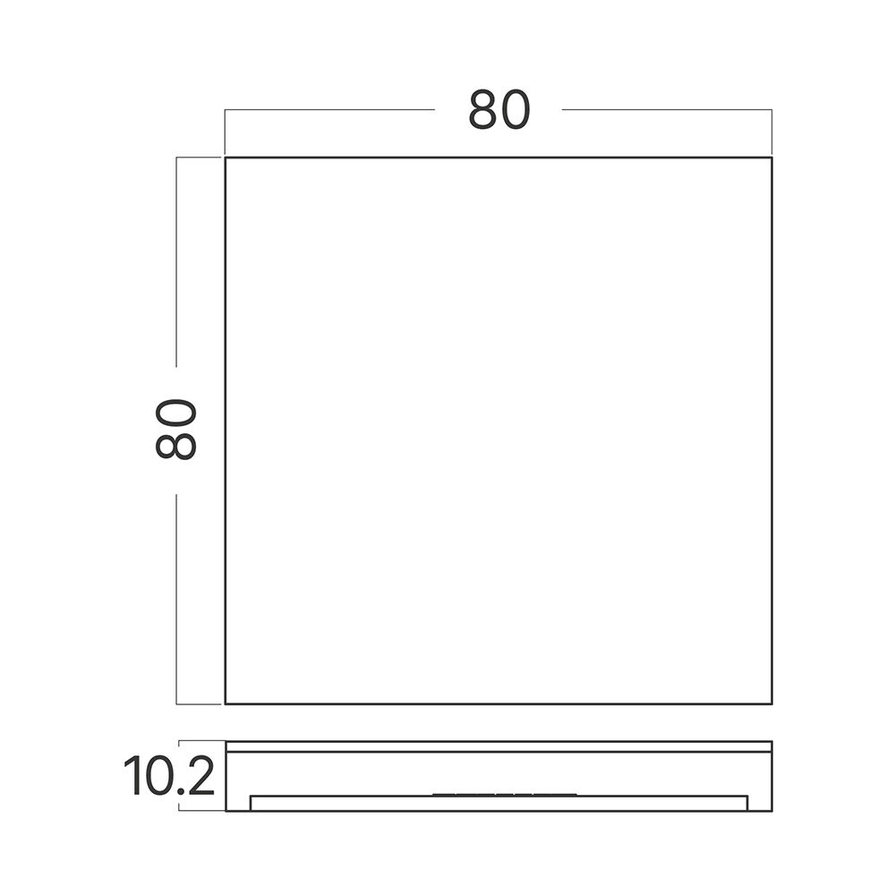 BRY-STEP-A-CS1-SQR-BLC-STEPLIGHT COVER - 5
