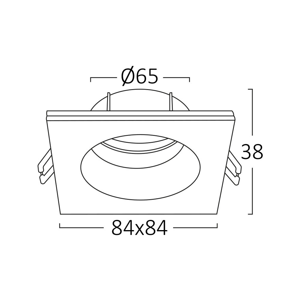 BRY-TETRA-IP-SQR-BLC-IP54-SPOTLIGHT - 3