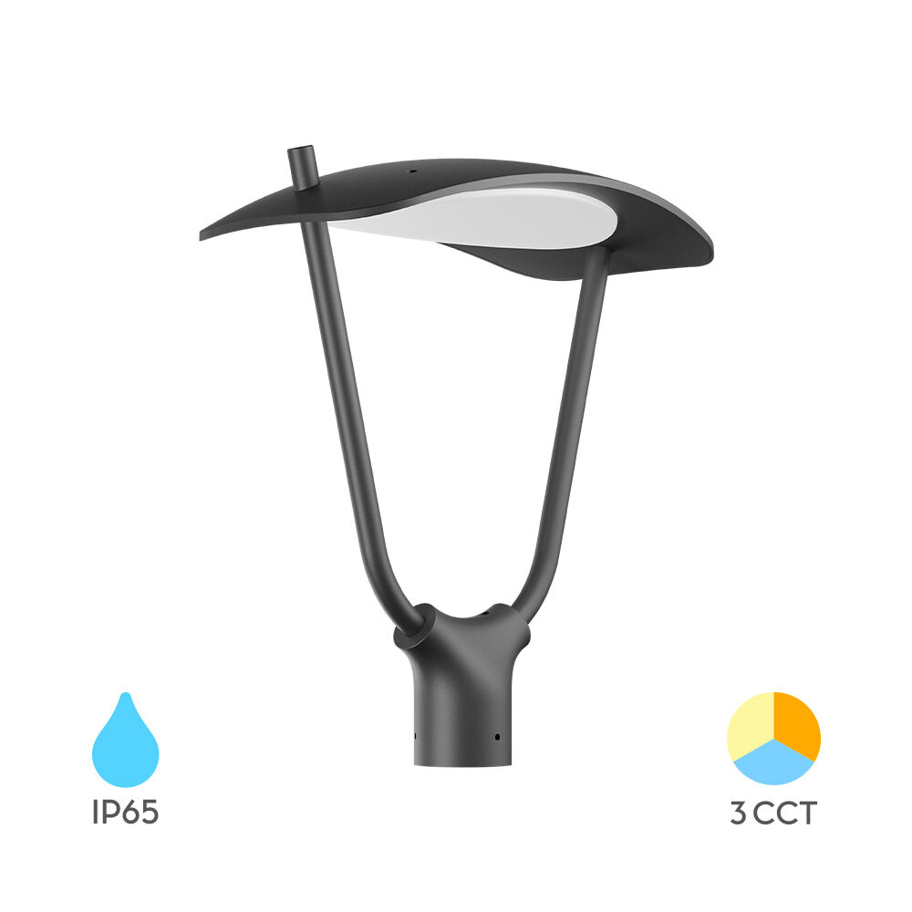 BRY-TIRANA-TOPLIGHT-45W-3IN1-D.GRY-IP65-LED BOLLARD - 1