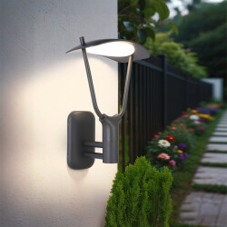 BRY-TIRANA-WALL LIGHT-45W-3IN1-D.GRY-IP65-LED BOLLARD - (1)