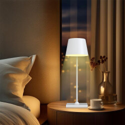 BRY-TOWER-1-WHT-3000K-RCH-TABLE LAMP - 2