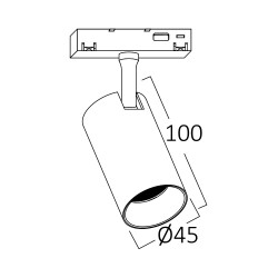 BRY-TRC045-10W-48VDC-3IN1-BLC-MAG. TRACK - 4