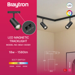 BRY-TRC060-18W-48VDC-3IN1-BLC-MAG. TRACK - 3